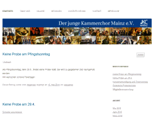 Tablet Screenshot of jkc-mainz.de